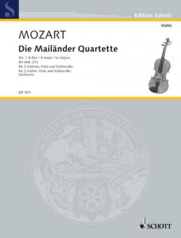 Die Mailänder Quartette Nr. 1 A-Dur Download