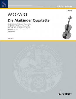 Die Mailänder Quartette Nr. 2 B-Dur Download