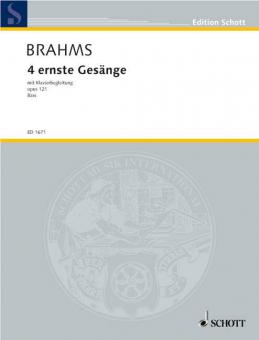 4 ernste Gesänge op. 121 Download