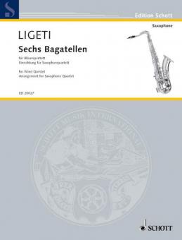 6 Bagatellen für Bläserquintett Download
