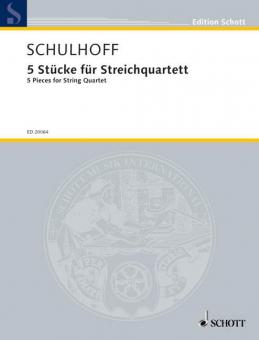 5 Stücke für Streichquartett Download