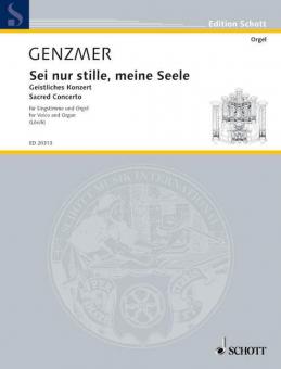 Sei nur stille, meine Seele GeWV 84 Download
