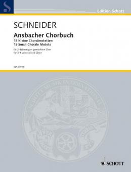 Ansbacher Chorbuch Download