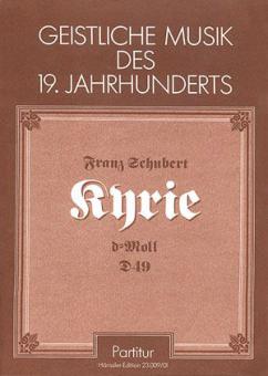 Kyrie für eine Messe in d D 49 Download