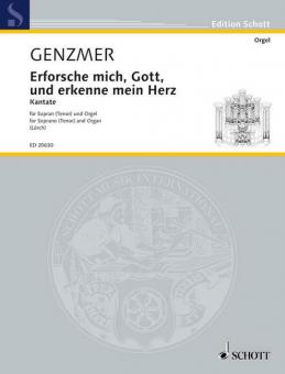 Erforsche mich, Gott, und erkenne mein Herz GeWV 82 Download