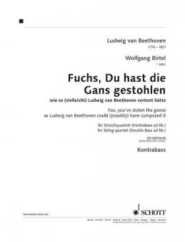 Fuchs, Du hast die Gans gestohlen 