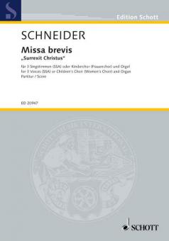 Missa brevis 'Surrexit Christus' Download