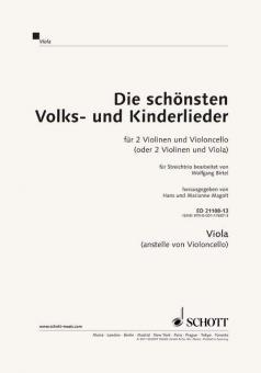 Die schönsten Volks- und Kinderlieder - Trioheft Download