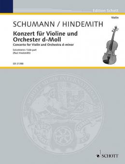 Konzert für Violine und Orchester d-Moll WoO 1 Download