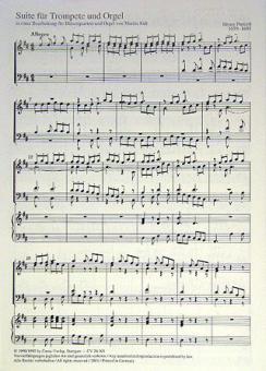 Suite für Trompete und Orgel 