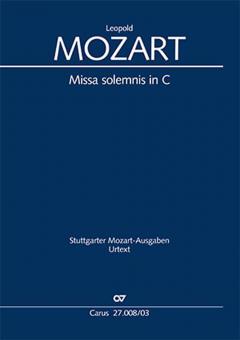 Missa solemnis in C-Dur Standard