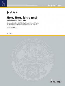 Herr, Herr, lehre uns! Download