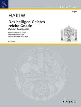 Des heil'gen Geistes reiche Gnade Download