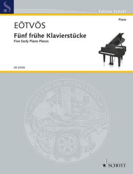 5 frühe Klavierstücke Download