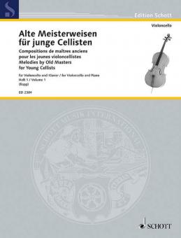 Alte Meisterweisen für junge Cellisten 1 Download