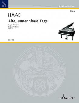 Alte, unnennbare Tage op. 42 Download