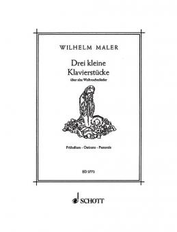 3 kleine Klavierstücke über alte Weihnachtslieder Download