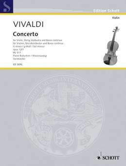 Concerto g-Moll op. 12/1 RV 317 / PV 343 Download