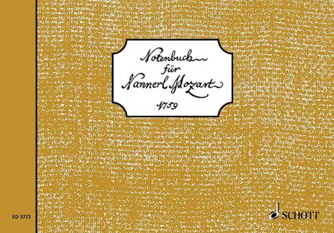 Notenbuch für Nannerl Download