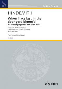 Als Flieder jüngst mir im Garten blüht Download