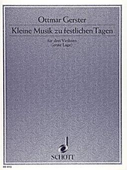 Kleine Musik zu festlichen Tagen Download