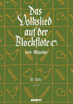 Das Volkslied auf der Blockflöte (c'') Download