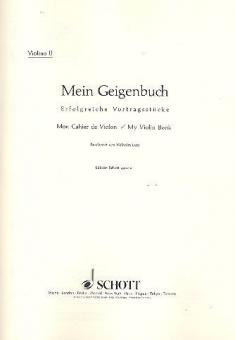Mein Geigenbuch Download