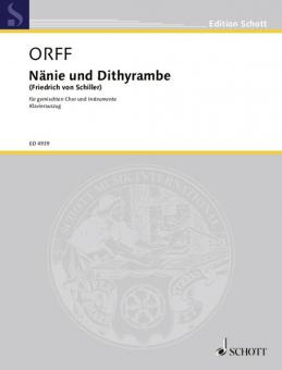 Nänie und Dithyrambe Download