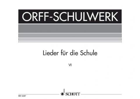 Lieder für die Schule Heft 6 