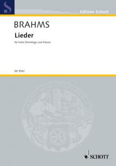 Lieder für hohe Stimmlage und Klavier Download