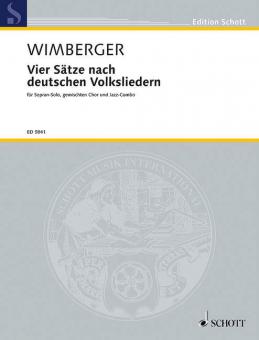 Vier Sätze nach deutschen Volksliedern Download