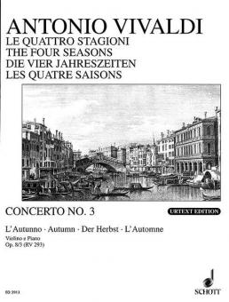 Die vier Jahreszeiten op. 8/3 RV 293: Der Herbst Download
