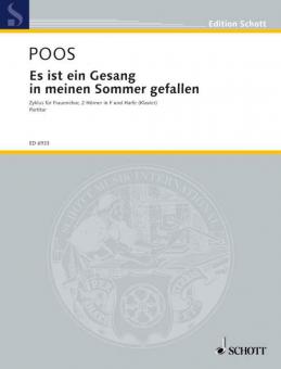 Es ist ein Gesang in meinen Sommer gefallen Download