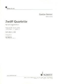 12 Quartette aus dem Toskanischen Heft 2 Download