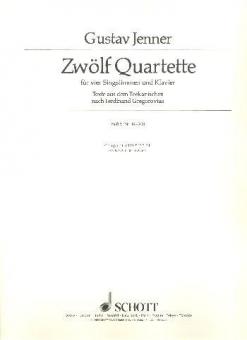 12 Quartette aus dem Toskanischen Heft 3 Download