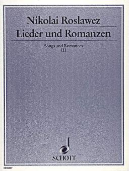Lieder und Romanzen 3 Download