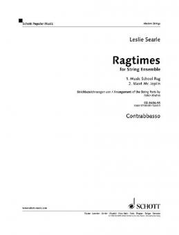 Ragtimes for String Ensemble Download