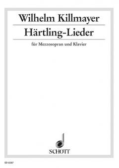 9 Lieder nach Gedichten von Peter Härtling 