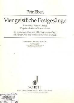 4 geistliche Festgesänge Download