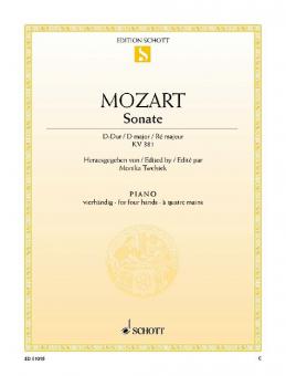 Sonate D-Dur KV 381 Download