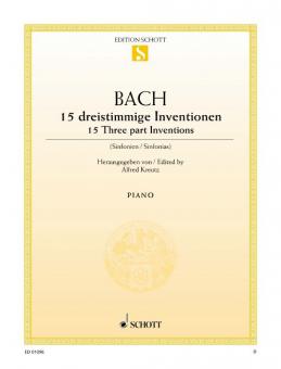 15 dreistimmige Inventionen BWV 787-801 Download
