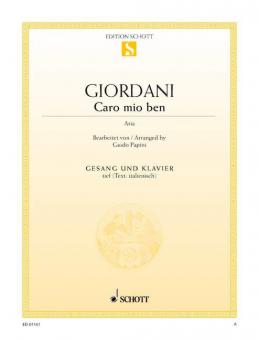 Caro mio ben Download
