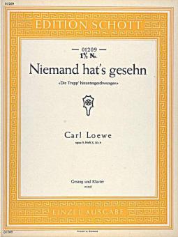 Niemand hat's gesehn op. 9 Download