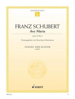 Ave Maria op. 52/6 D 839 Download