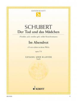 Der Tod und das Mädchen / Im Abendrot D 531 / D 799 Download