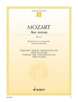 Ave Verum KV 618 Download