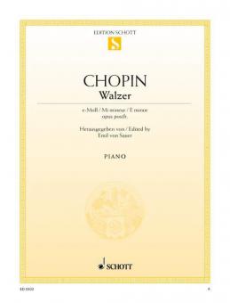 Walzer e-Moll op. posth. Download