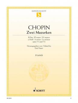 2 Mazurken B-Dur und a-Moll op. 7/1 und 2 Download