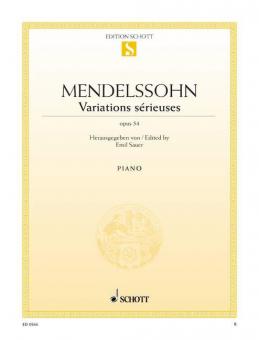 Variations sérieuses op. 54 Download