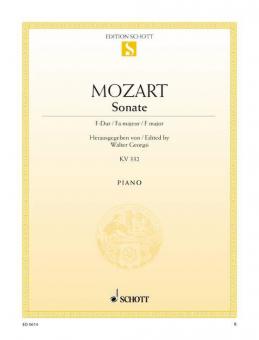 Sonate F-Dur KV 332 Download